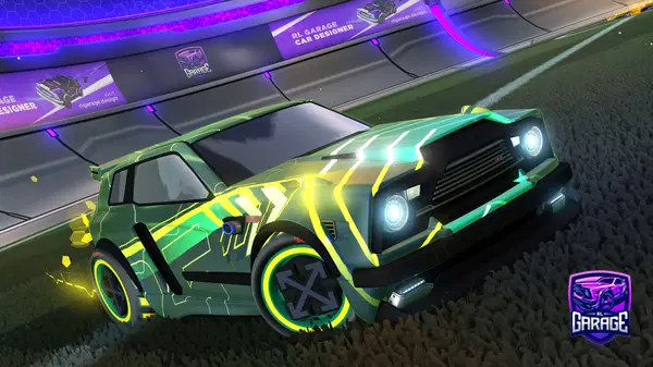A Rocket League car design from GmFunk