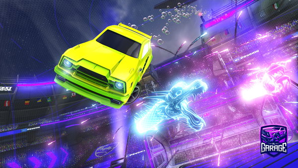 A Rocket League car design from Ayanx_