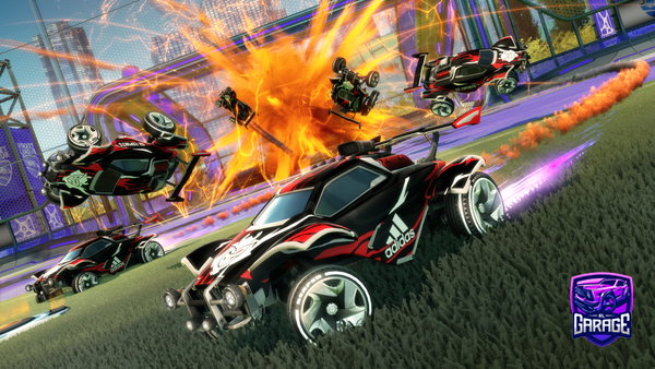 A Rocket League car design from AkanoBR
