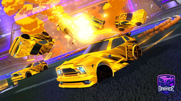 A Rocket League car design from sneakers81