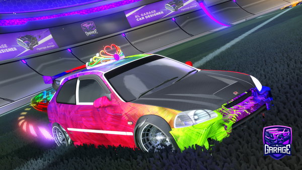 A Rocket League car design from Sandneser