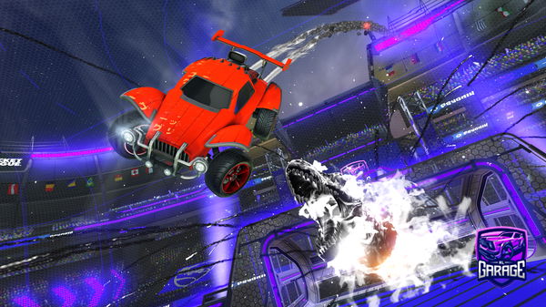 A Rocket League car design from Milly_