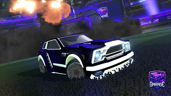 A Rocket League car design from GhostAmac