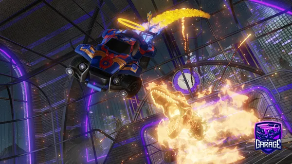 A Rocket League car design from Squid-human