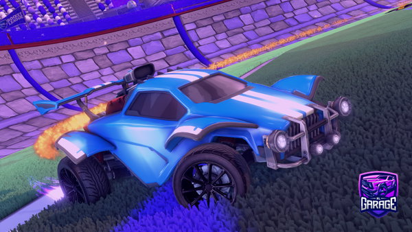 A Rocket League car design from rkxv7