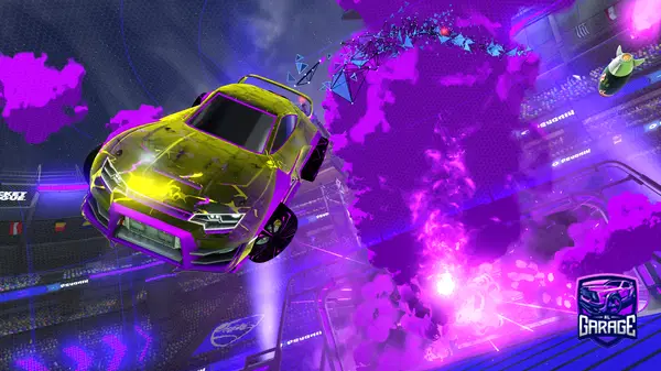 A Rocket League car design from Rhysmylo