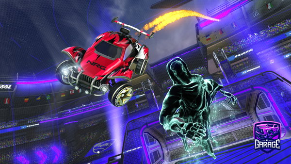 A Rocket League car design from ashlew25