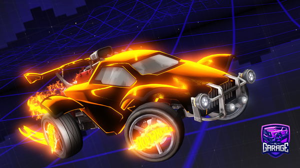 A Rocket League car design from MatthewR4V3