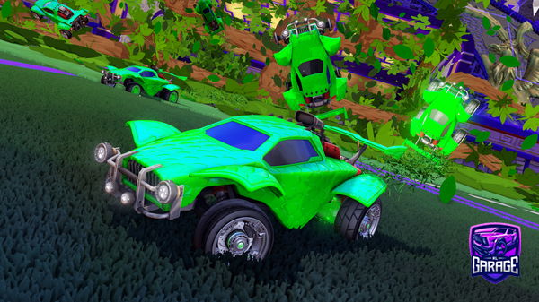 A Rocket League car design from Ayadsuper