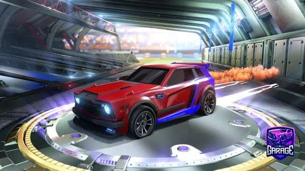 A Rocket League car design from LXGHTE