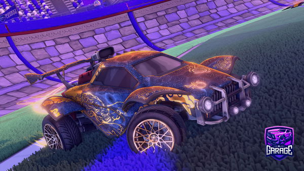 A Rocket League car design from LD2012