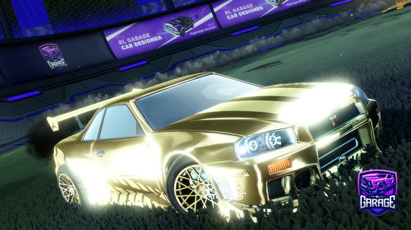 A Rocket League car design from Apood_CMC