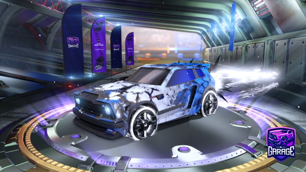A Rocket League car design from LaZR_BEN