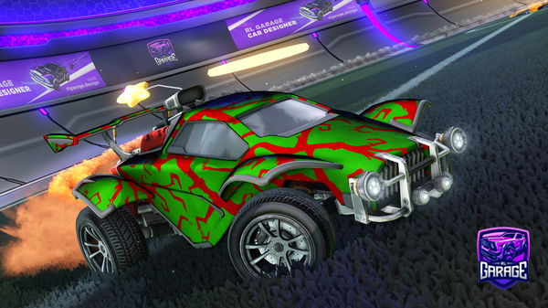 A Rocket League car design from Samy9366