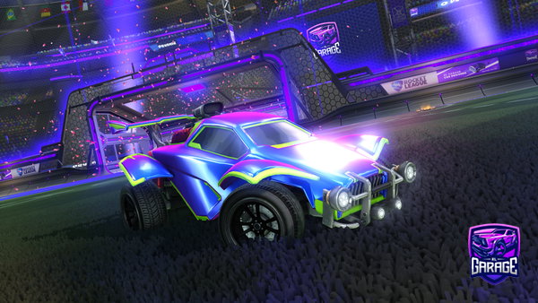A Rocket League car design from trolex22