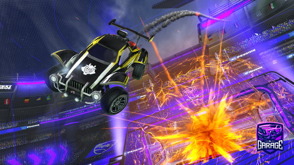 A Rocket League car design from rascallyace