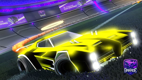 A Rocket League car design from Frontal-Fake