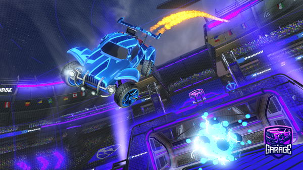 A Rocket League car design from Moonlit-glider3