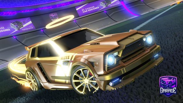 A Rocket League car design from Nagata