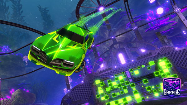 A Rocket League car design from mori321123