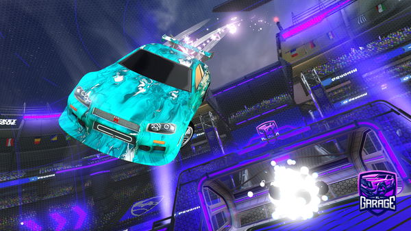 A Rocket League car design from Kristian_Nuku