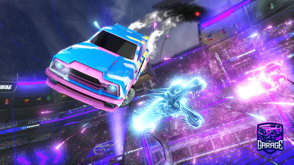 A Rocket League car design from 0X1DDD