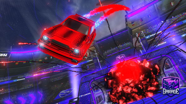 A Rocket League car design from MJPlayz243016