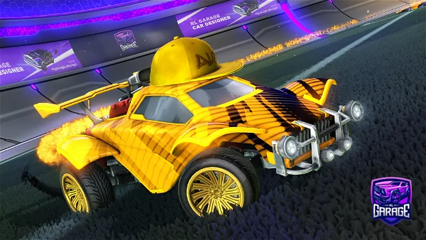A Rocket League car design from cheesed01