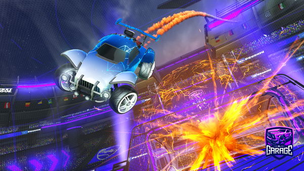 A Rocket League car design from Okelve1