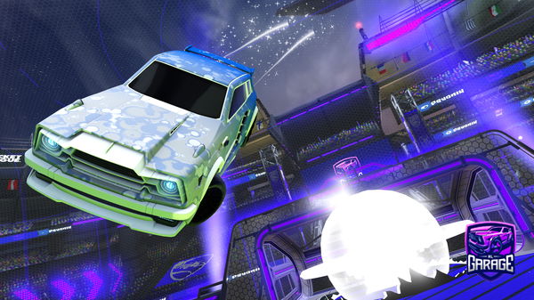 A Rocket League car design from Skxtlez