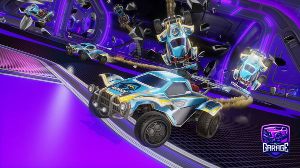 A Rocket League car design from whitewarrior11