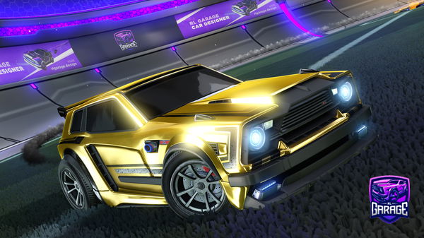 A Rocket League car design from CapsuleSand9912