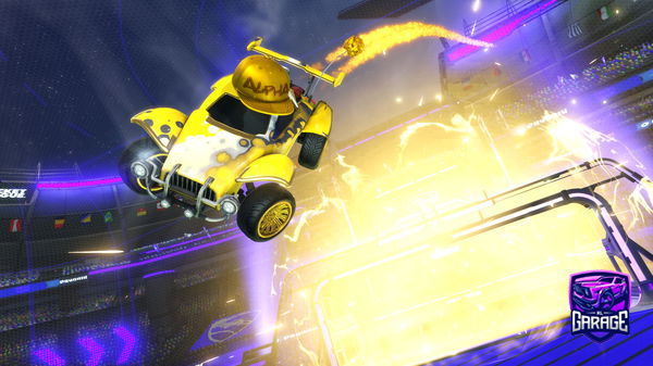 A Rocket League car design from DeathLlama55