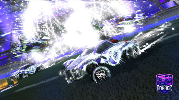 A Rocket League car design from qbanitosoy