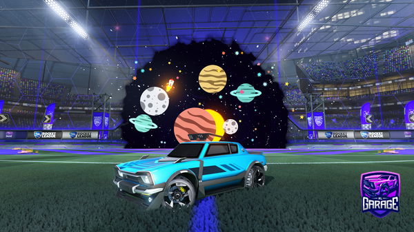 A Rocket League car design from ItsVektor