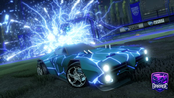 A Rocket League car design from Foo