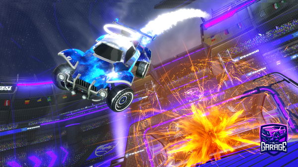 A Rocket League car design from ExplodeDOT