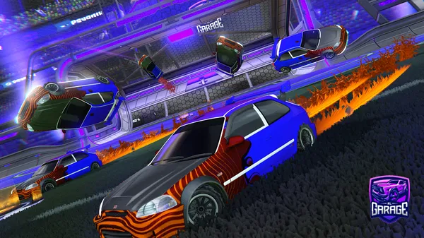A Rocket League car design from munchy