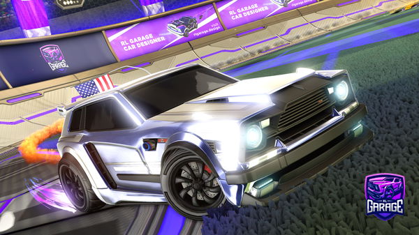 A Rocket League car design from Wildcat_E_Gaming