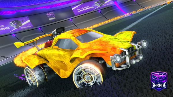 A Rocket League car design from Phoenix555