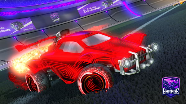 A Rocket League car design from instanthit