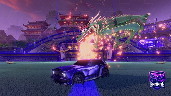 A Rocket League car design from Xutai-on-TikTok