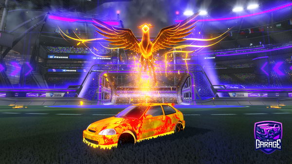 A Rocket League car design from -ShempanzeSaratovskaya-