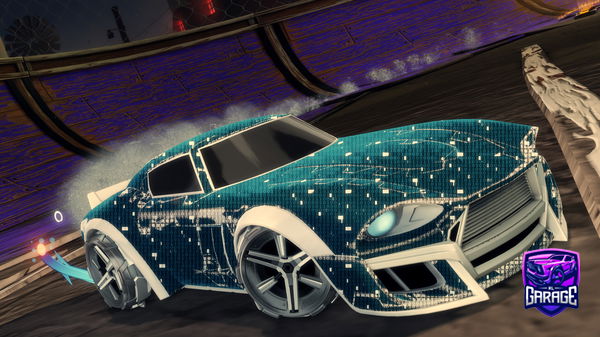 A Rocket League car design from Ciofologo09
