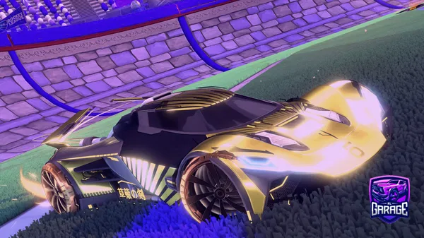 A Rocket League car design from papamafiasa