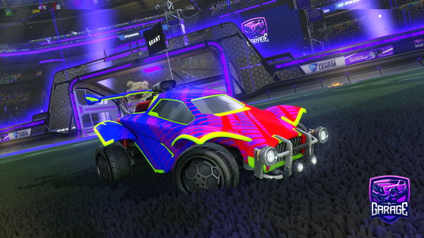 A Rocket League car design from 2200xxxx