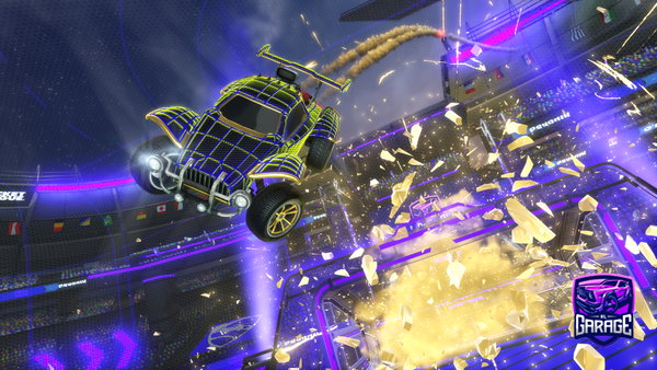 A Rocket League car design from SpacemanEv22