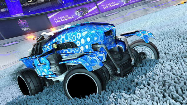 A Rocket League car design from leoshredz