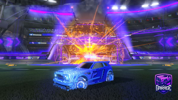 A Rocket League car design from Krswitch