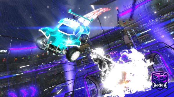 A Rocket League car design from Mastapasta08